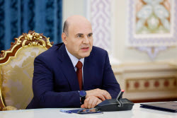 Russian PM Mishustin visits Tajikistan