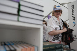 Red Square Book Festival in Moscow