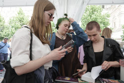 Red Square Book Festival in Moscow