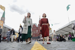 Red Square Book Festival in Moscow