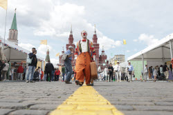 Red Square Book Festival in Moscow