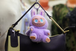 Labubu toys on sale in Moscow