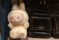 Labubu toys on sale in Moscow