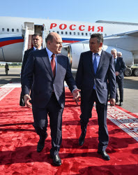 Russian PM Mishustin visits Tajikistan