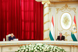 Russian PM Mishustin visits Tajikistan