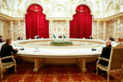 Russian PM Mishustin visits Tajikistan
