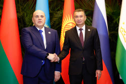 Russian PM Mishustin visits Tajikistan