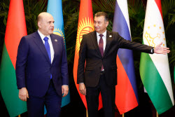 Russian PM Mishustin visits Tajikistan