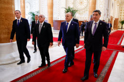 Russian PM Mishustin visits Tajikistan