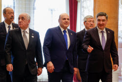 Russian PM Mishustin visits Tajikistan