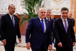 Russian PM Mishustin visits Tajikistan