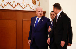 Russian PM Mishustin visits Tajikistan