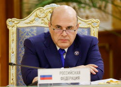 Russian PM Mishustin visits Tajikistan