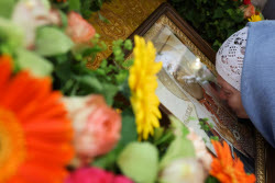 Встреча ковчега с мощами святителя Тихона, патриарха Московского, в Екатеринбурге