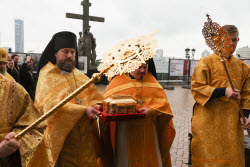 Встреча ковчега с мощами святителя Тихона, патриарха Московского, в Екатеринбурге