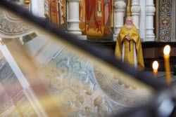 Встреча ковчега с мощами святителя Тихона, патриарха Московского, в Екатеринбурге