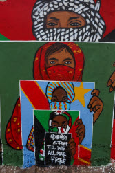 Senegal artists protest Israel's so-called livestock donation with murals
