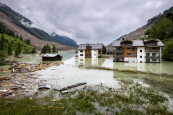 Aftermath of Birch Glacier collapse in Switzerland