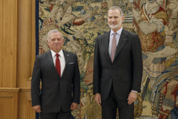 King Abdullah II of Jordan visits Spain