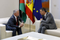 King Abdullah II of Jordan visits Spain