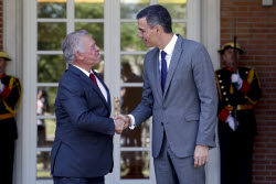 King Abdullah II of Jordan visits Spain
