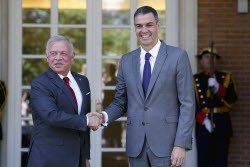 King Abdullah II of Jordan visits Spain