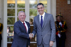 King Abdullah II of Jordan visits Spain