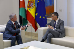 King Abdullah II of Jordan visits Spain