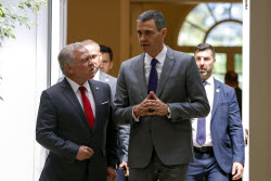 King Abdullah II of Jordan visits Spain
