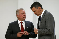 King Abdullah II of Jordan visits Spain