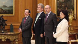Jordan's king begins his visit to Spain with a meeting with Felipe VI at Zarzuela