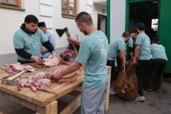 Празднование Курбан-байрама в Казани