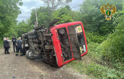 Road accident in Khabarovsk Region, Russia