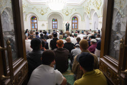 Празднование Курбан-байрама в Казани