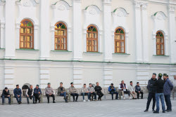 Празднование Курбан-байрама в Казани
