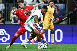 Товарищеский матч по футболу: Россия - Нигерия - 1:1