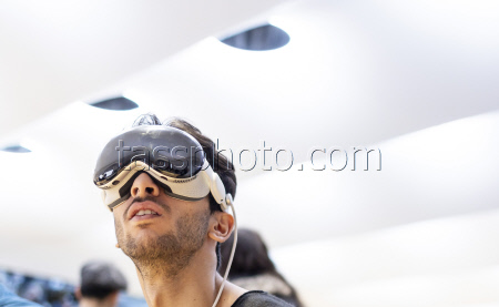 Release of Apple Vision Pro headset in New York