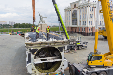 Космический корабль "Буран" в Свердловской области