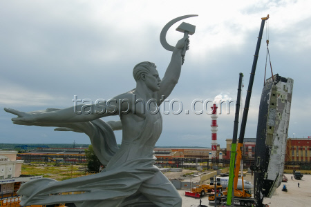 Космический корабль "Буран" в Свердловской области