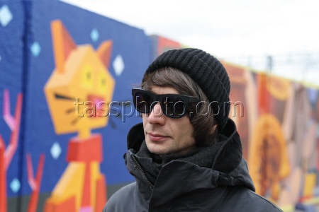 Street art exhibition in Moscow