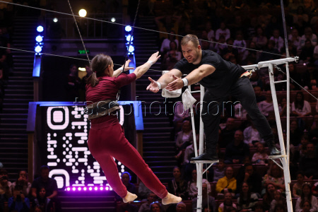 Open rehearsal at Great Moscow Circus