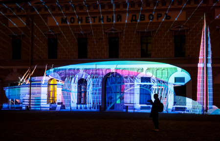 Preview of Wonder of Light Festival in St Petersburg