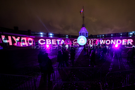 Preview of Wonder of Light Festival in St Petersburg