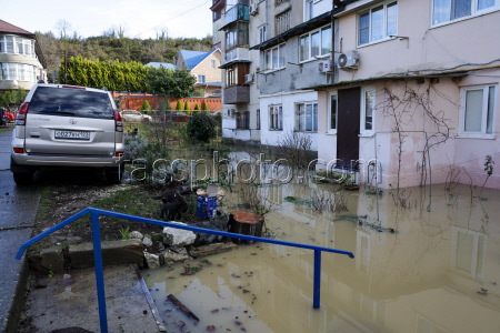 Flash flooding in Sochi
