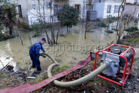 Flash flooding in Sochi