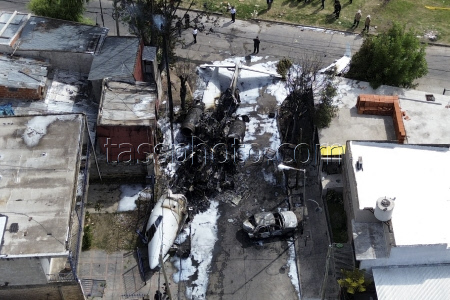 APTOPIX Argentina Plane Crash.