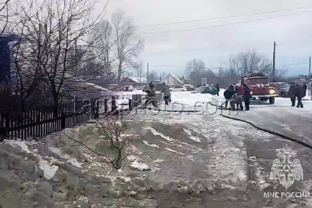 Пожар в жилом доме в Кировской области