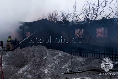 Пожар в жилом доме в Кировской области