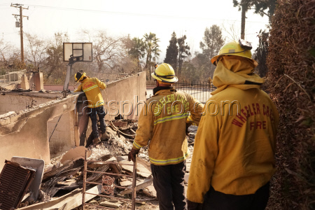 Los Angeles County Wildfires - USA