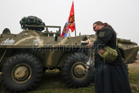 Military hardware handed over to Bars volunteer unit in special military operation zone